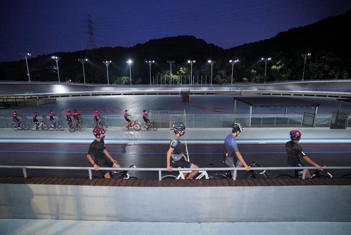 臺中市清水區鰲峰山自由車場夜間照明優化
