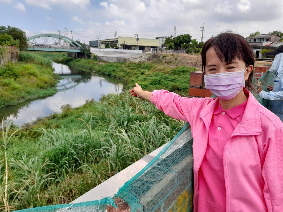 高雄獅龍溪、曹公圳溪疏於整治 陳惠君勘查呼籲市府不能怠惰