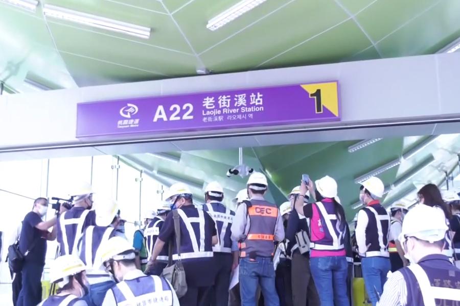 機捷延伸線A22老街溪  年底試營運