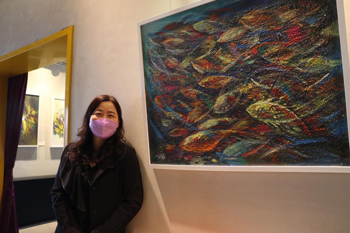 「心演形譯」游淑貞油畫創作展  情感濃烈、線條色彩豐沛、畫中有詩