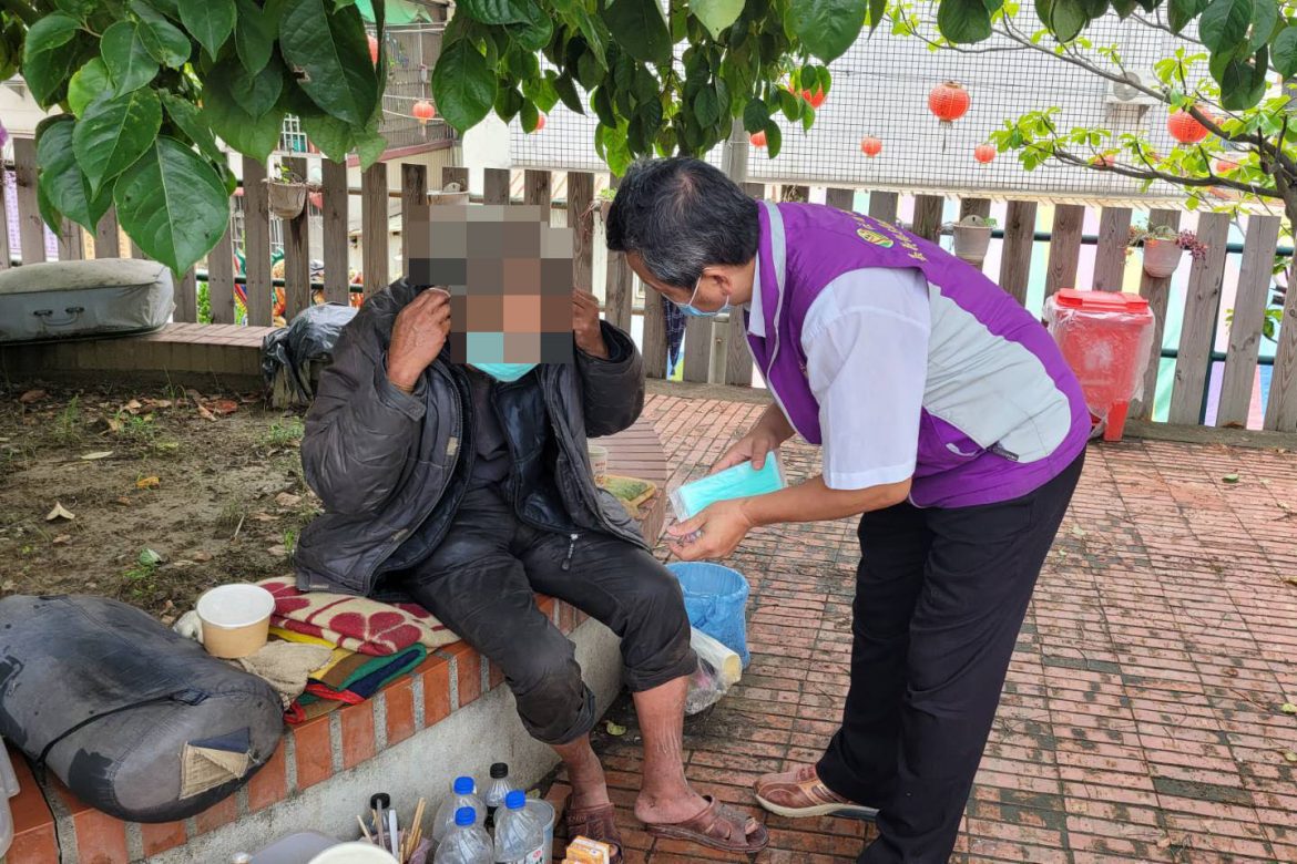 防疫不鬆懈  嘉義縣加強街友關懷訪視