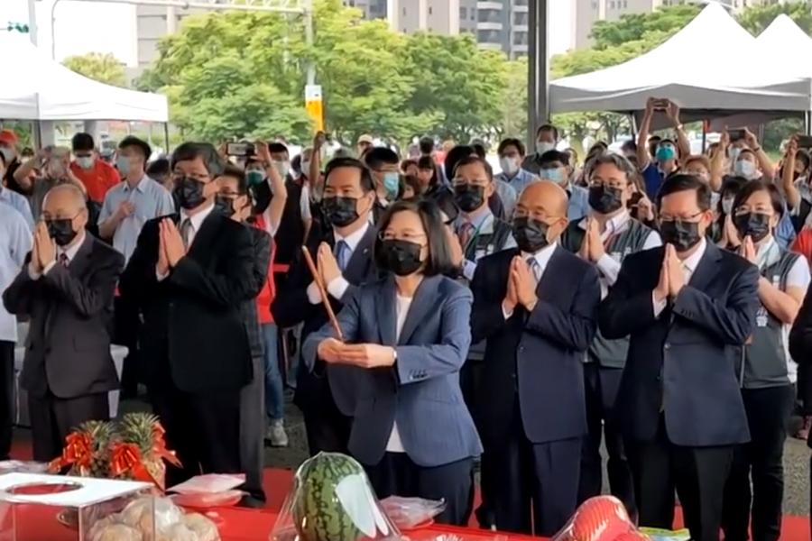 2023客博世界館開工　總統閣揆同出席
