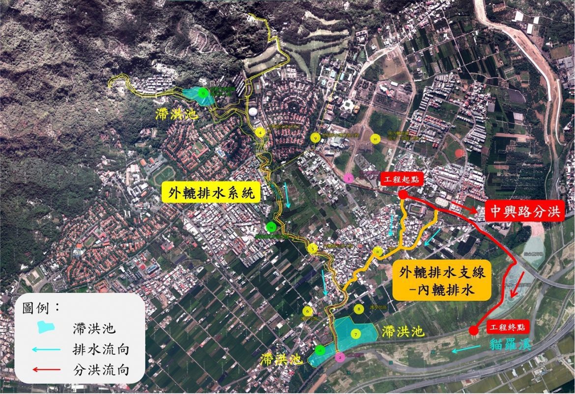 中央補助南投 改善淹水問題強化雨天用路安全