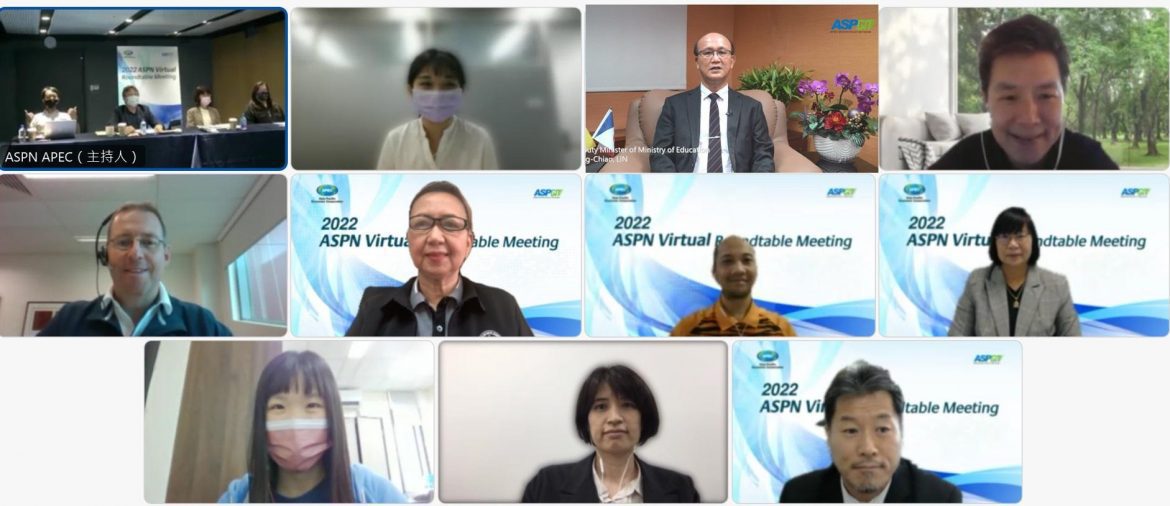 2022 ASPN圓桌視訊會議 國際交流運動創新力