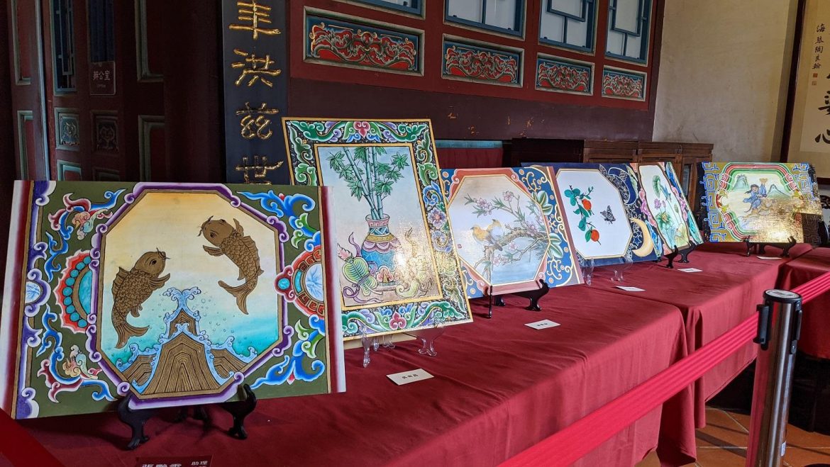 把握最後機會! 來林園賞傳統彩繪藝師蔡龍進薪火相傳作品展