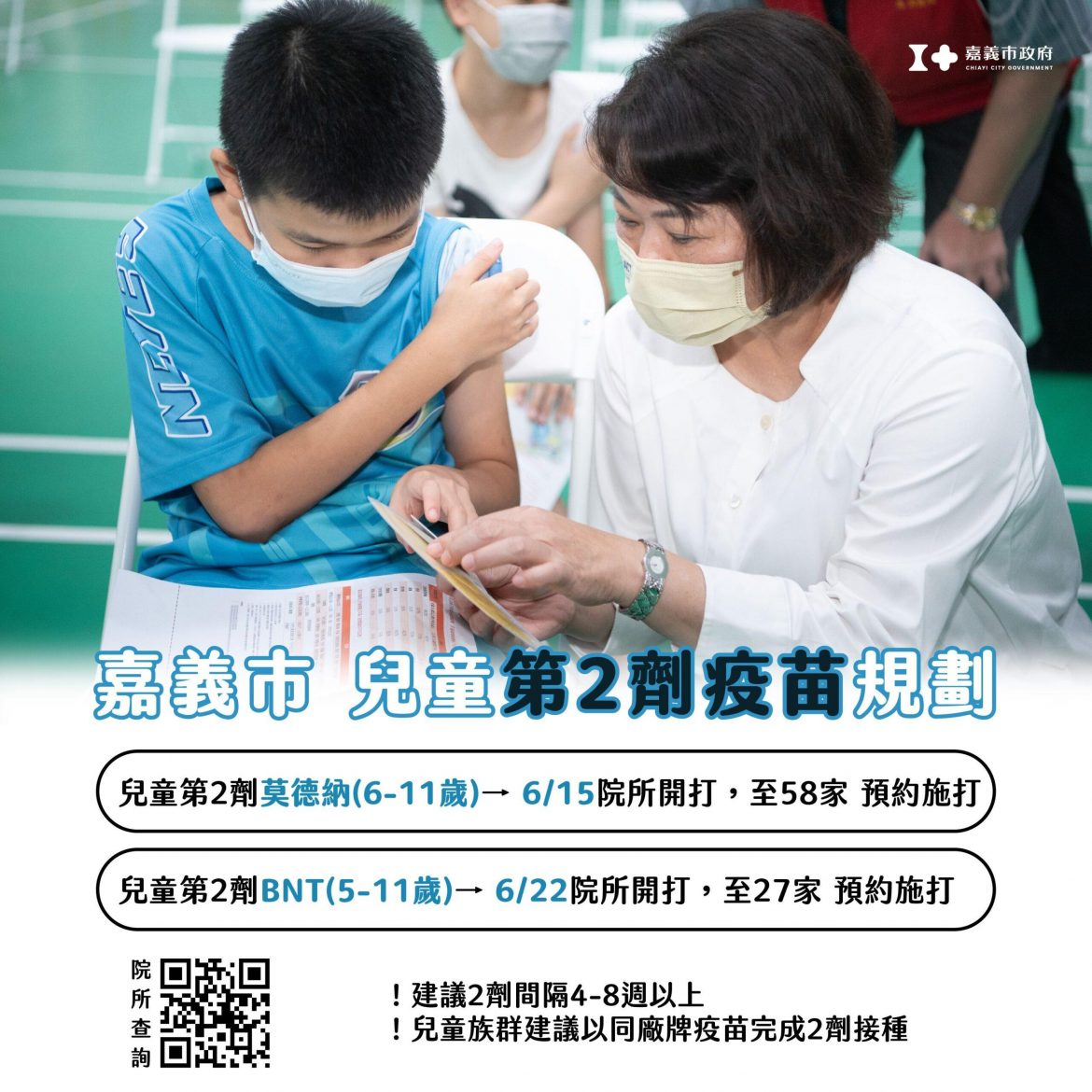 嘉義市新增753例確診  籲兒童及老人打疫苗