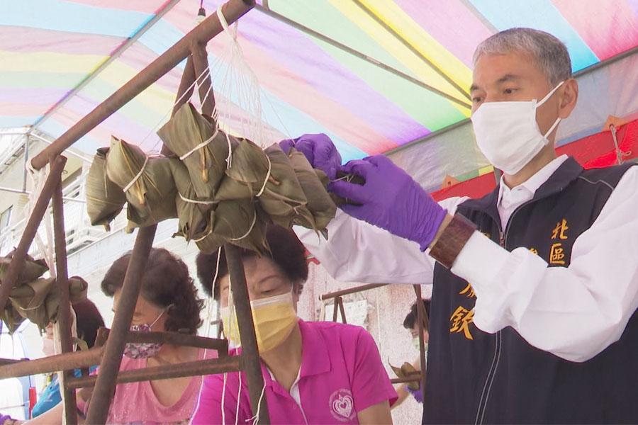 「風情萬粽 竹塹情」  鄭慶欽攜手企業回饋地方