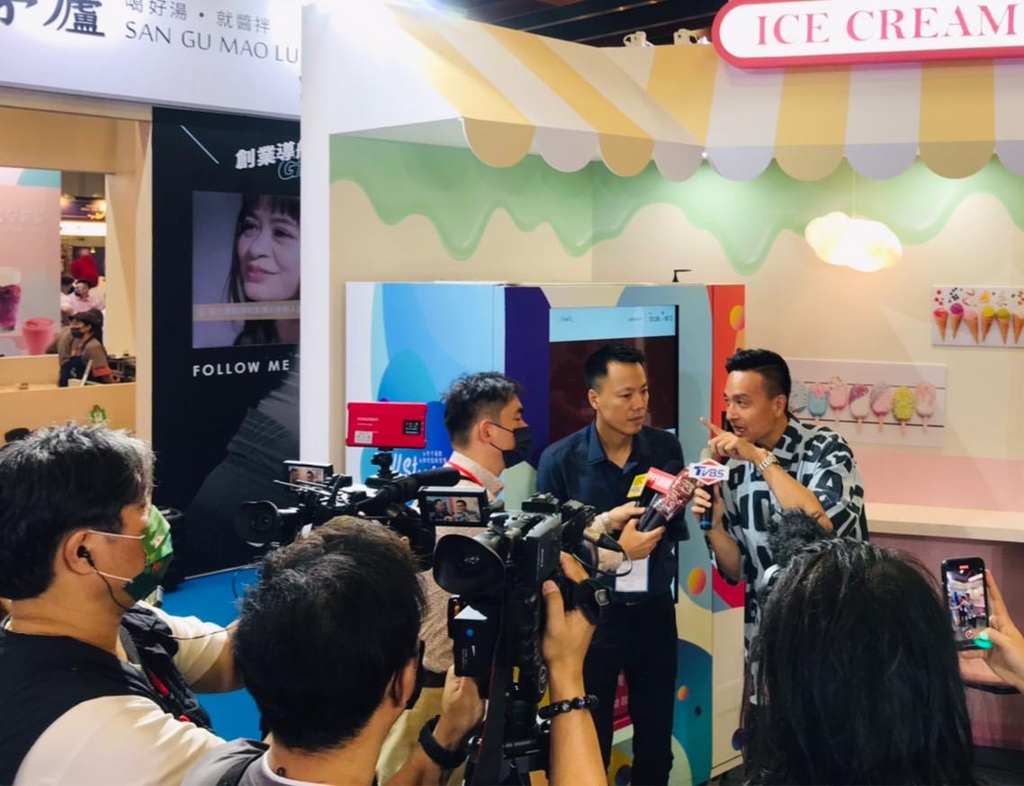2022滙聚八大創新智販機的滙聚餐飲於加盟展引發加盟熱潮