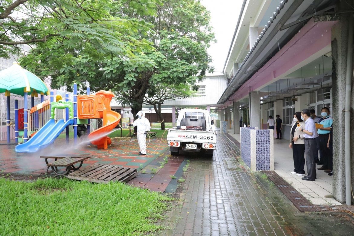 雲林縣下週恢復實體上課  校園清消及防疫上緊發條