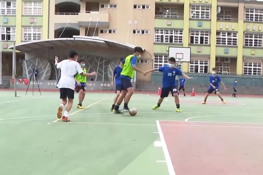 經國國中足球小將 踢出態度與健康