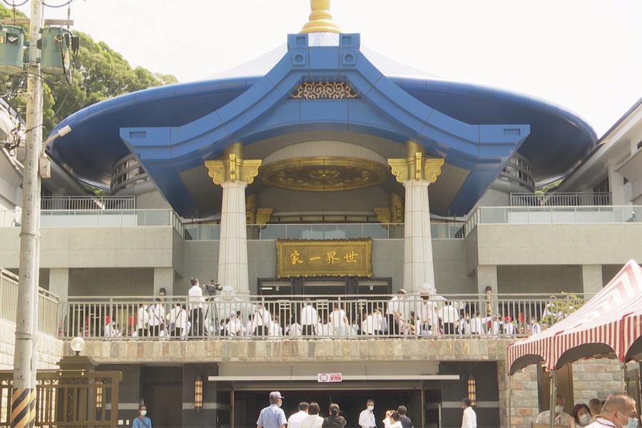 香山天德佛堂落成開幕  陳章賢揭匾剪綵