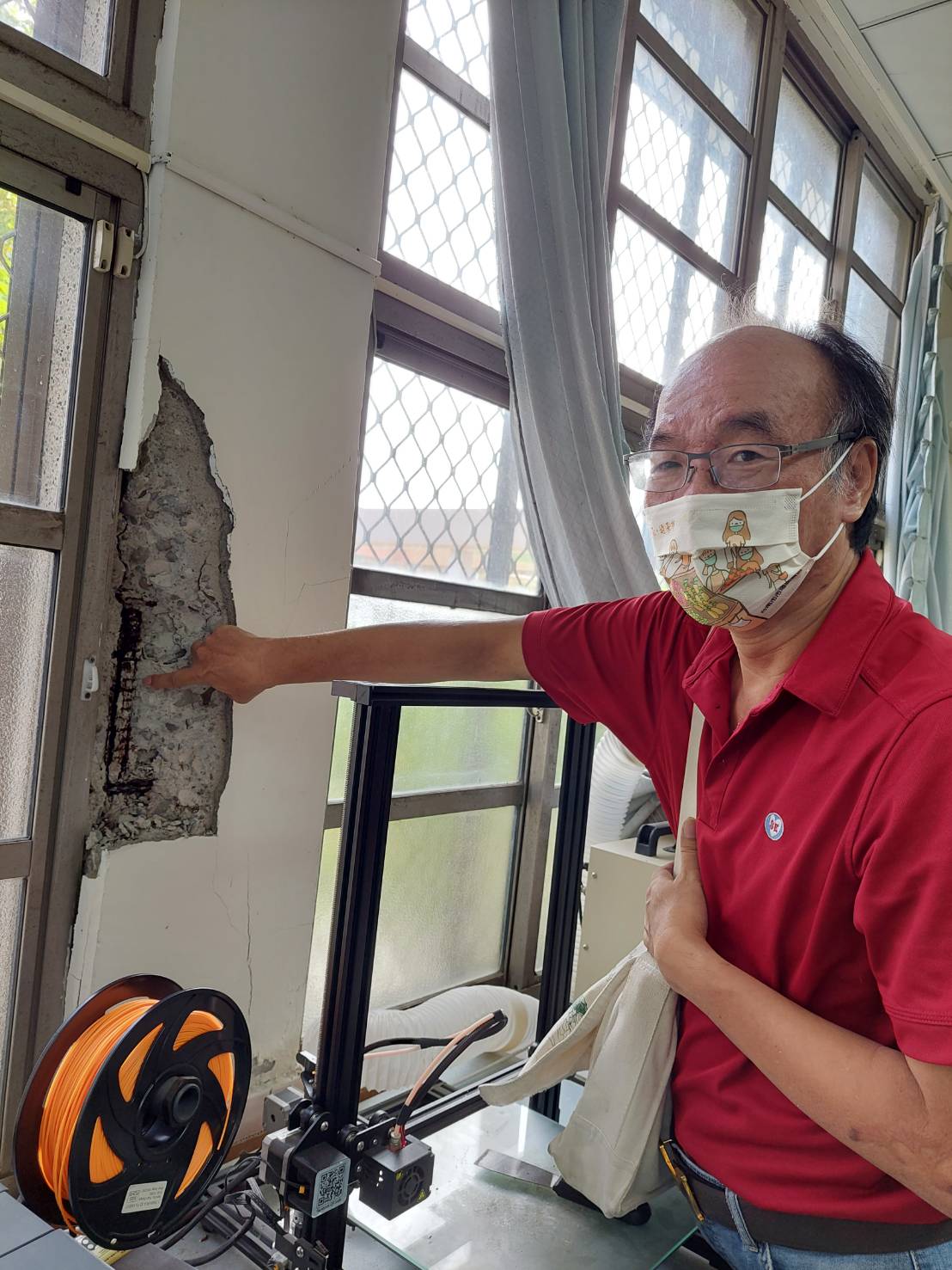 918強震　嘉縣3國小牆壁、樑柱龜裂　進行安全結構鑑定