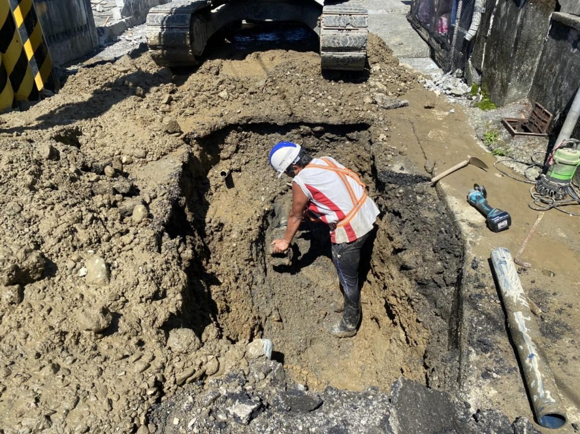 918地震震毀簡易自來水設施 緊急搶修恢復正常供水