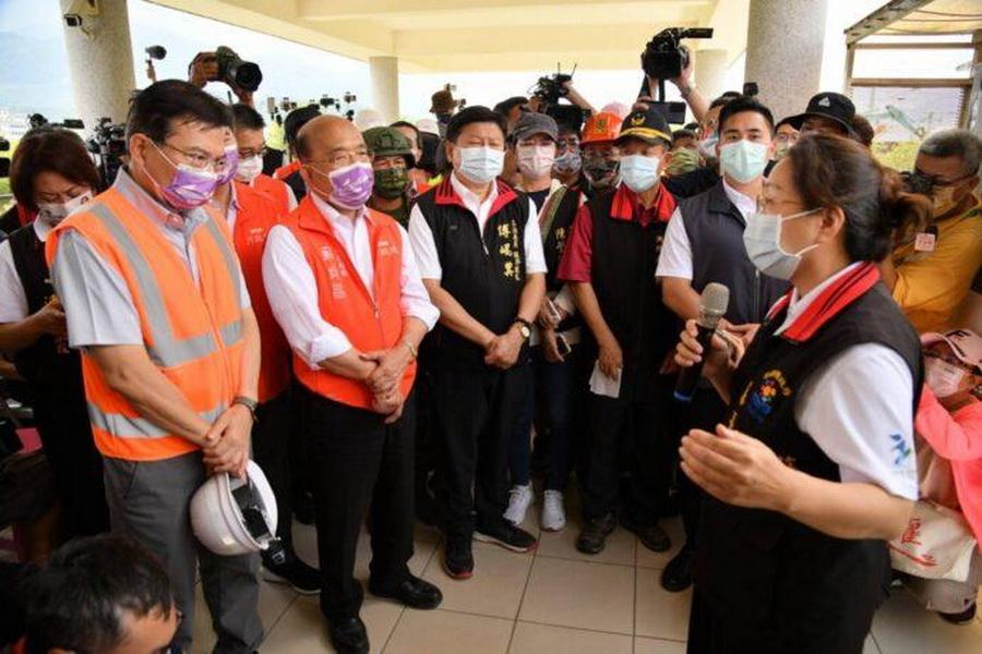 花蓮縣爭取重建震災受損設施　行政院長蘇貞昌允諾全力支持