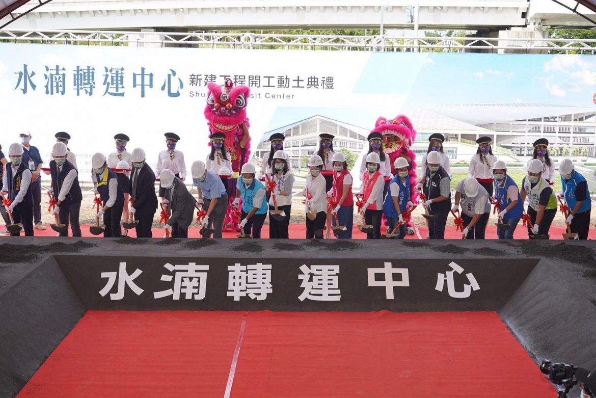水湳轉運中心新建工程開工　盧秀燕：打造中部國道客運新核心
