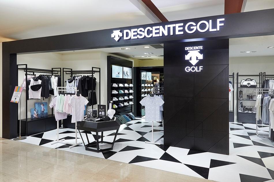 DESCENTE GOLF 強勢進駐北市百貨一級戰區