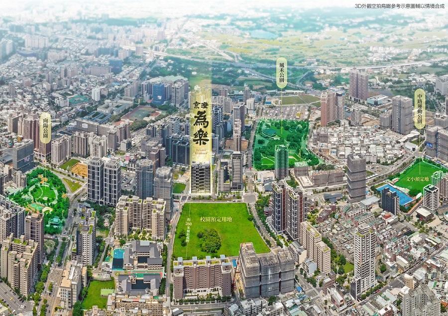 京澄建築－風禾公園續寫美好【京澄為樂】41坪・58坪・睦居哲學
