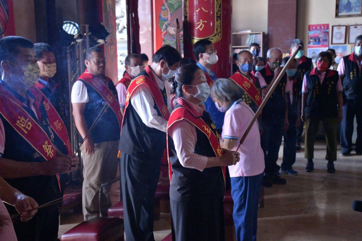 花蓮聖能宮聯合慶典暨全國巧聖仙師文化祭會師活動 徐榛蔚虔心禮敬致意