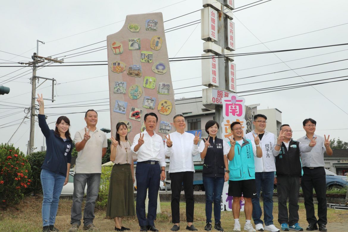 水上鄉出現4公尺大冰棒　成熱門拍照打卡點