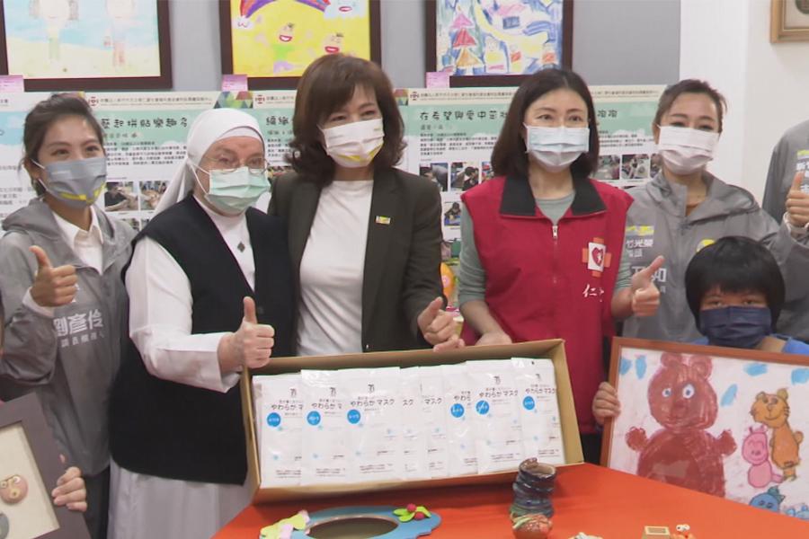 2.8萬口罩送社福　沈慧虹：續當大家神隊友
