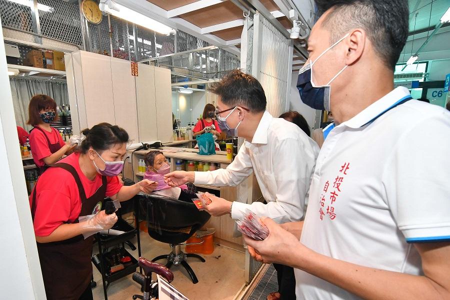 北投中繼市場歡喜入厝　大發利市買氣超旺