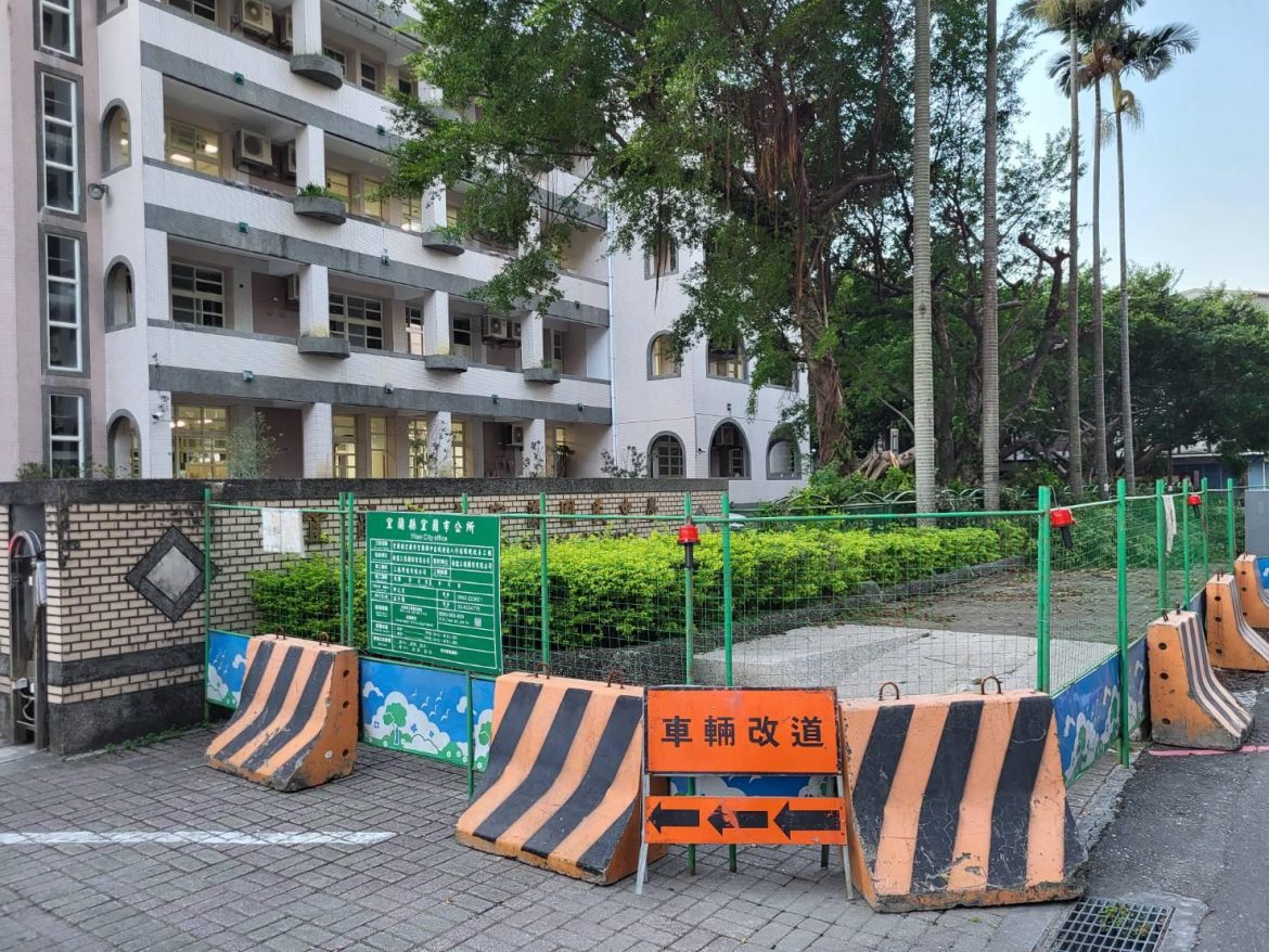 宜蘭國中週邊人行道改善工程動工  串聯宜市城北人本交通網絡