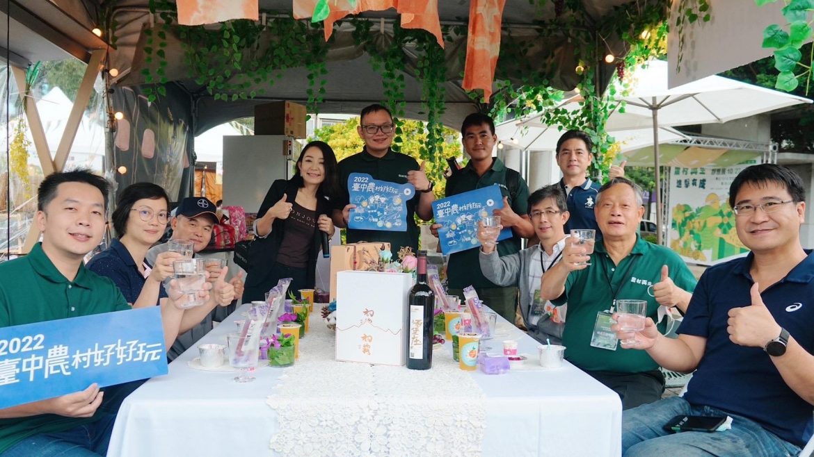 九天民俗技藝團代表臺中農村  華山農村再生展登場！