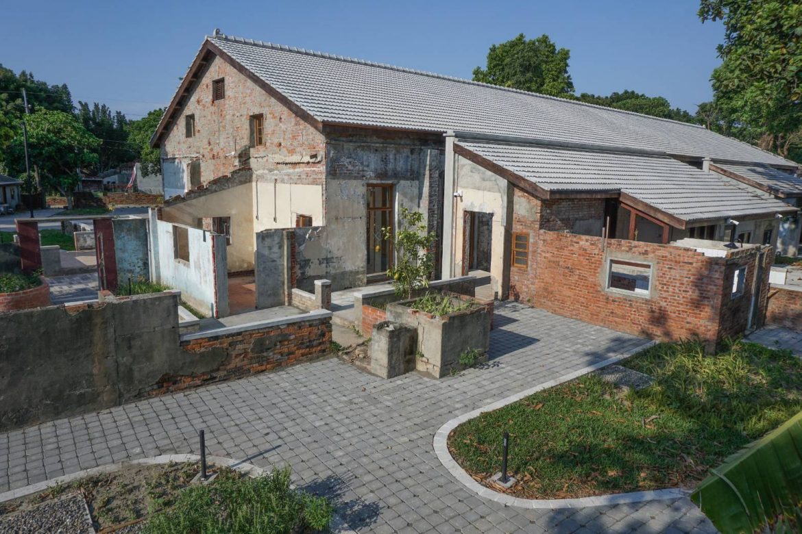 虎尾 建國一村 丁棟 開箱啟用  立委蔣萬安訪外婆故居