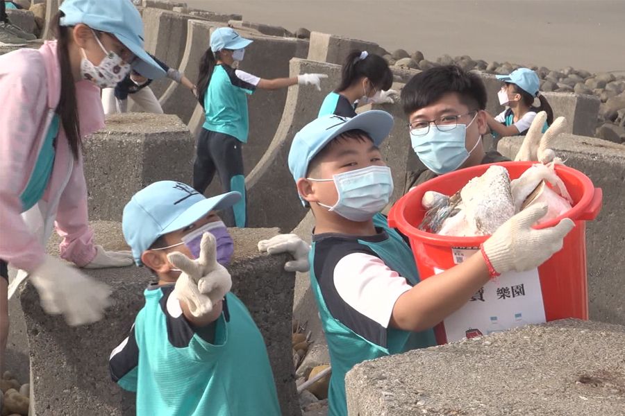 二河局攜手新埔國小  維護水岸環境從小扎根