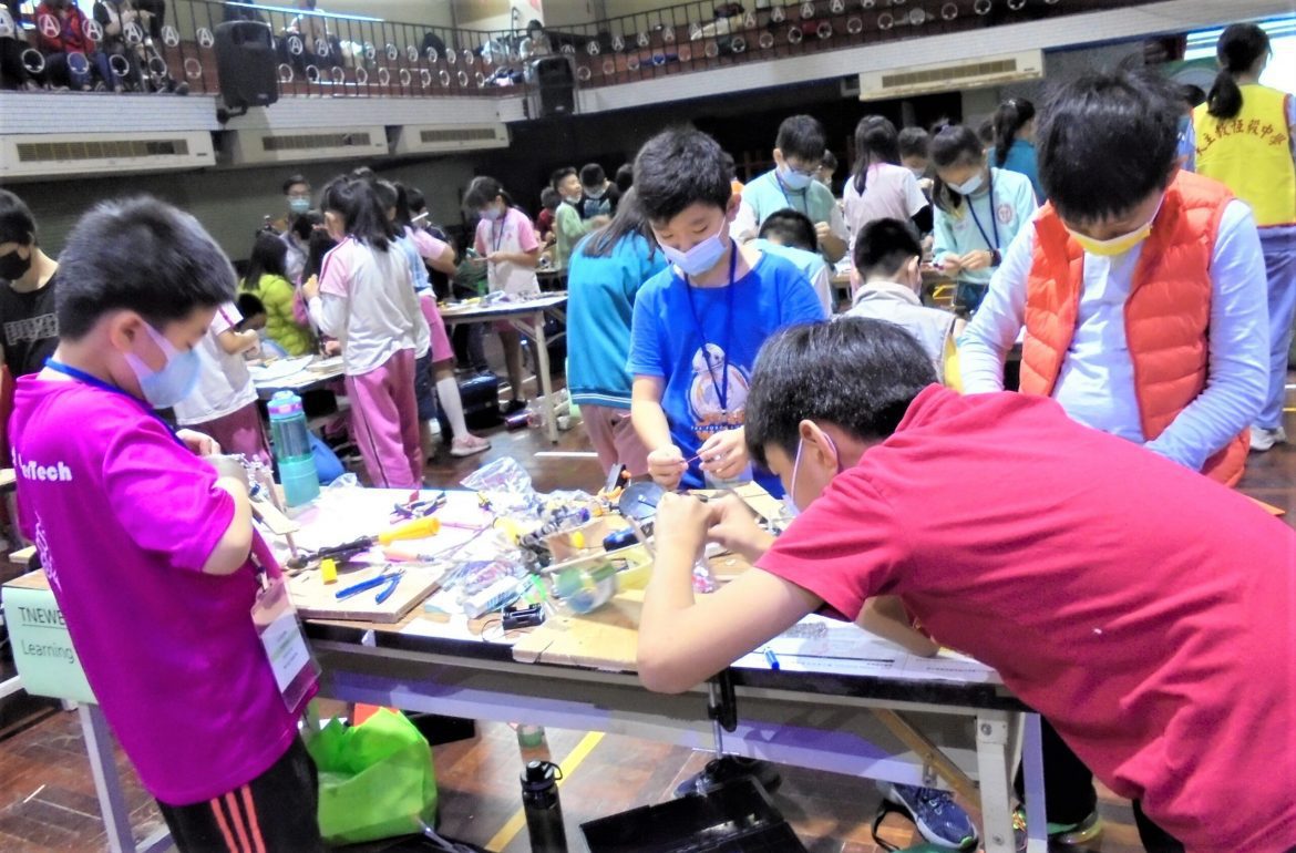 2022 i-STEAM PowerTech青少年科技創作競賽新北市賽  800位選手動腦玩科技