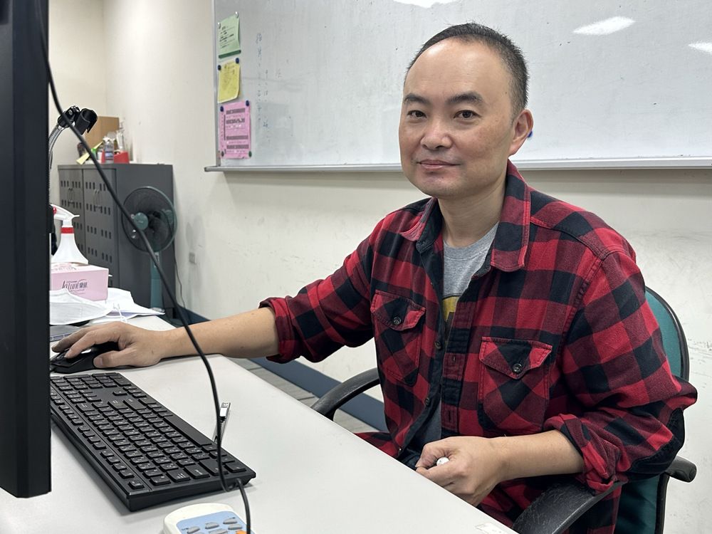 桃竹苗分署開創意設計職訓   40歲轉行  陳裕旻學而優則教
