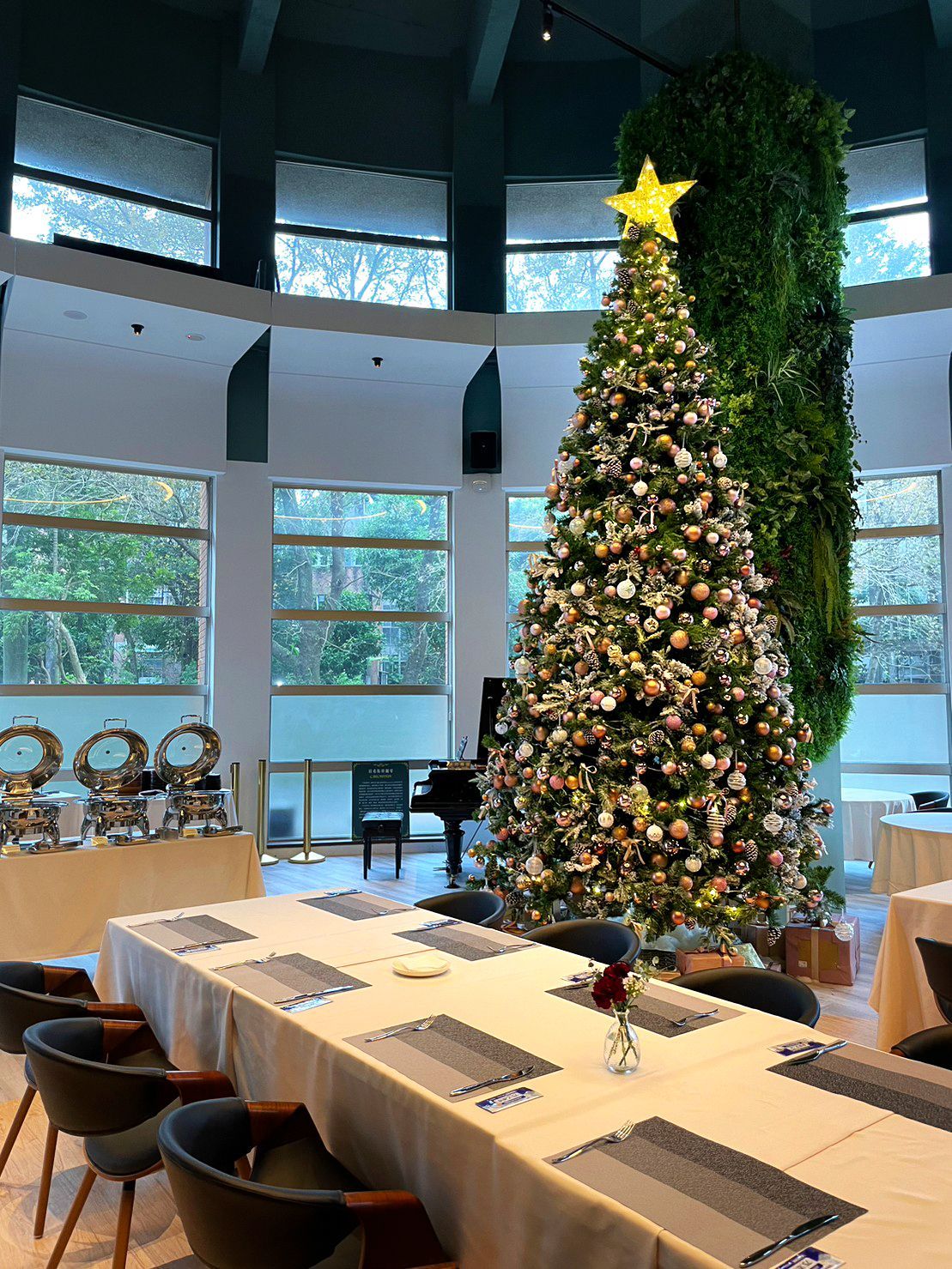 台大明達館餐廳  雙主菜套餐伴琴音  浪漫迎新年 安永信義複合門市  跨年營業溫暖倒數