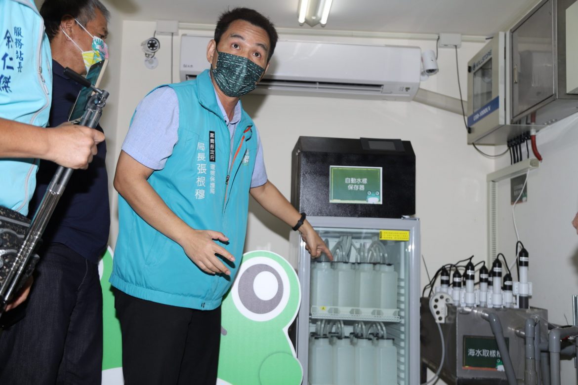全國首座海域自動水質監測站啟用　助力東石海洋生態保護