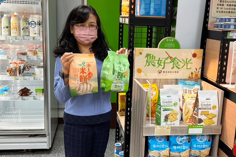 汐止農會響應惜食理念　開設9處「農好食光」分享櫃位