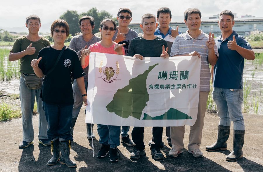 堅持做對的事　噶瑪蘭有機農業生產合作社開站囉！