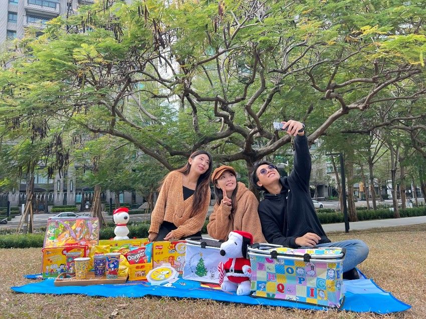 今年走春新模式  史努比式野餐引領走春新風潮