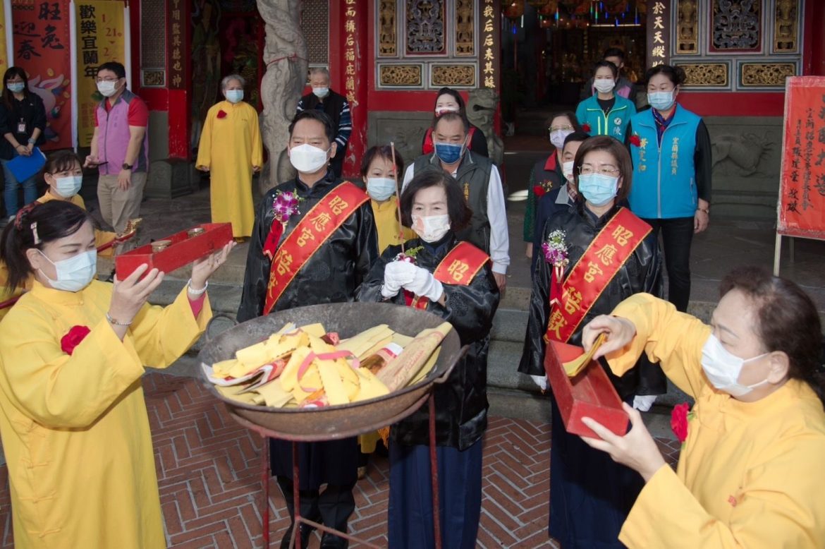 昭應宮循古禮送神筅黗　除舊祈福迎新年