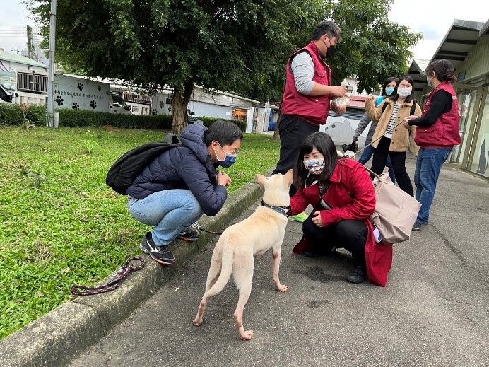 新北法扶會參訪板橋毛寶貝生命教育園區  與動保處跨界交流