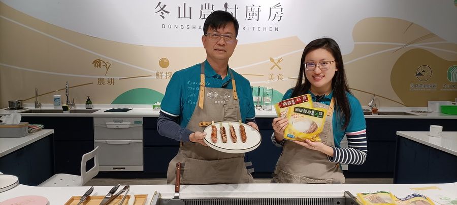 影音∕既漂亮又好吃！　冬山鄉農會教您煎烤美味香腸