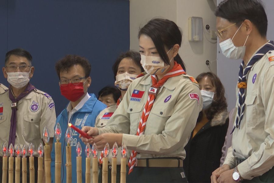 童軍節慶祝大會登場  高虹安表揚績優童軍