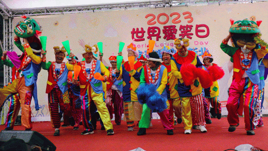 2023世界愛笑日在新北　全球連線推動　每日三大笑換健康