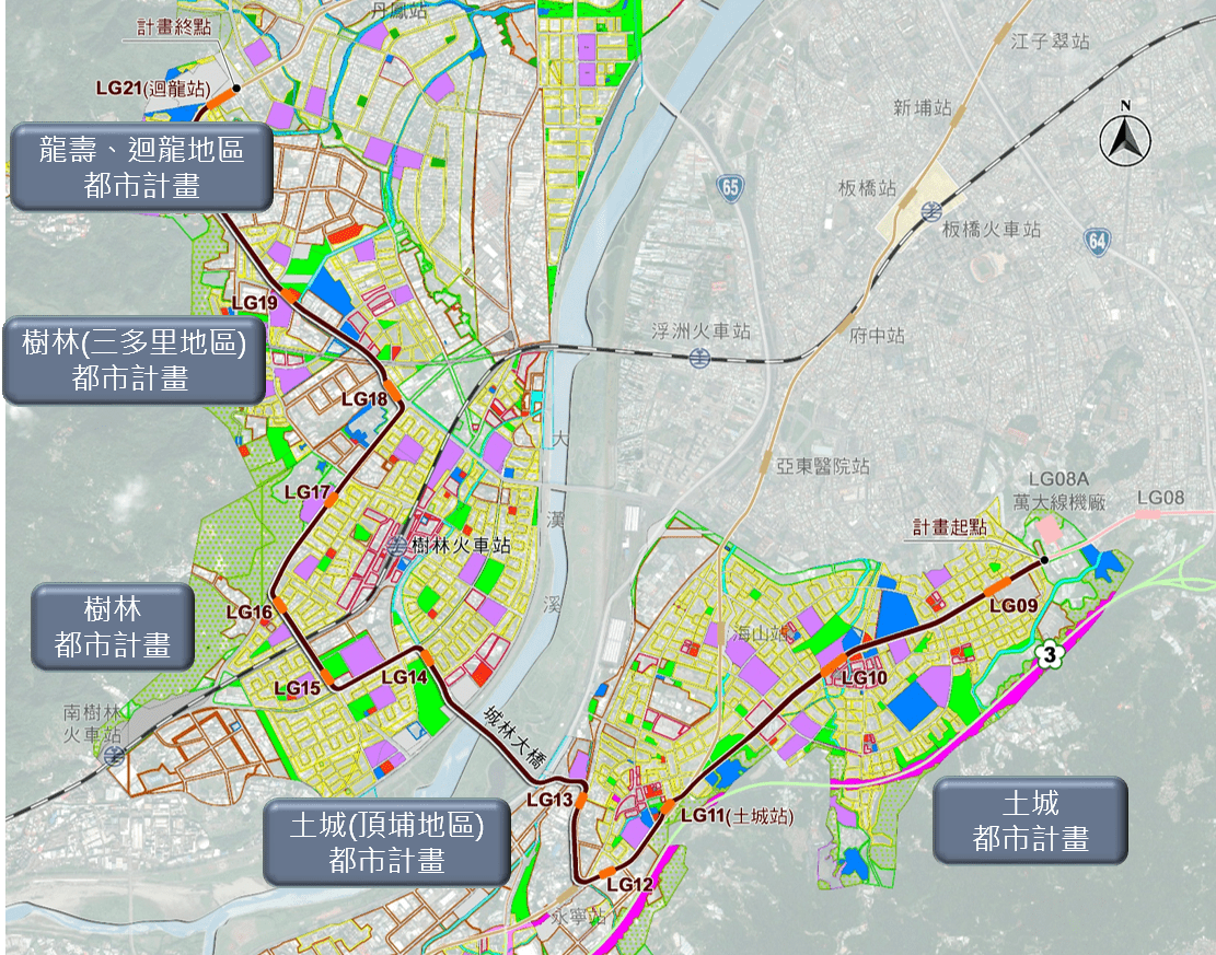 新北樹林線土城LG09站市都委會審議通過  辦理捷運聯開並增闢公園綠地