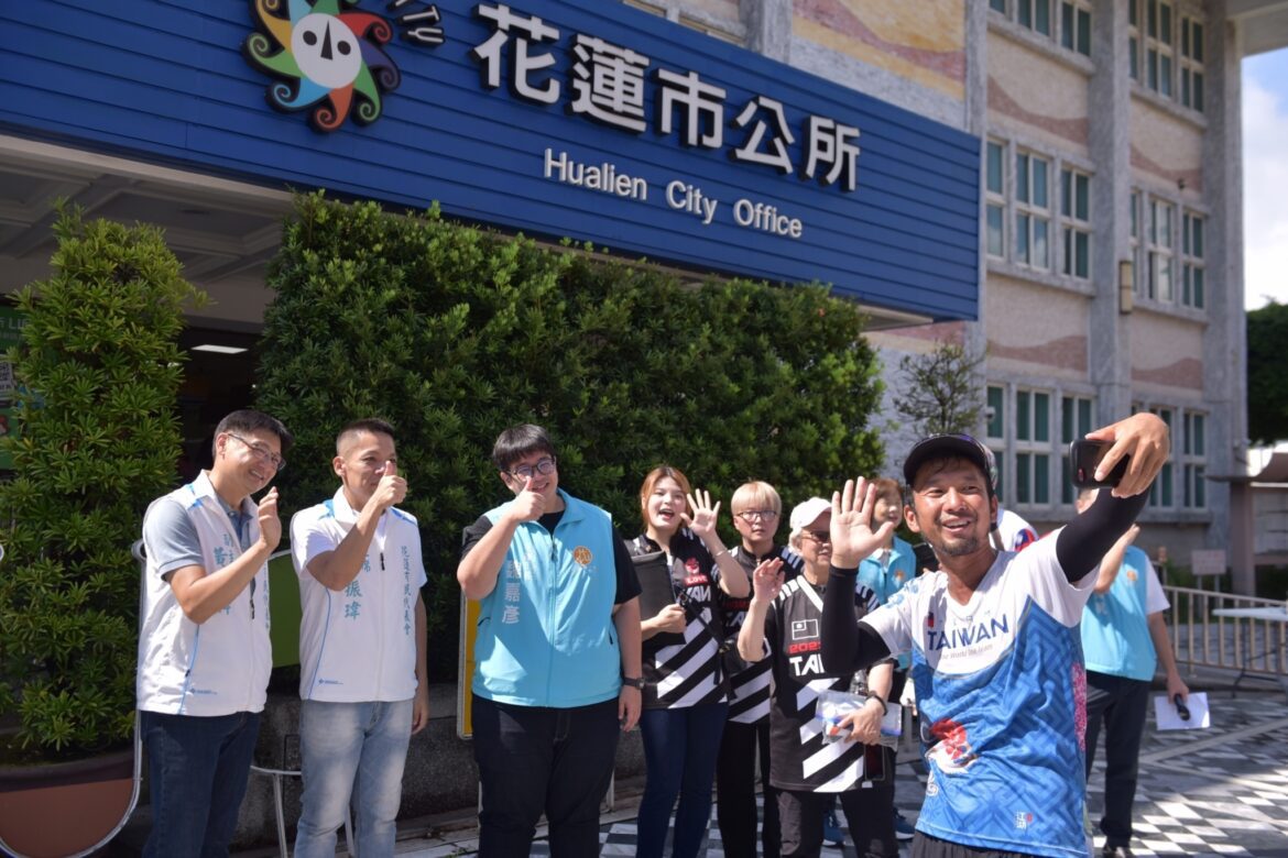 GPS軌跡環島馬拉松　志水直樹以行動寫下台日友好LOVE