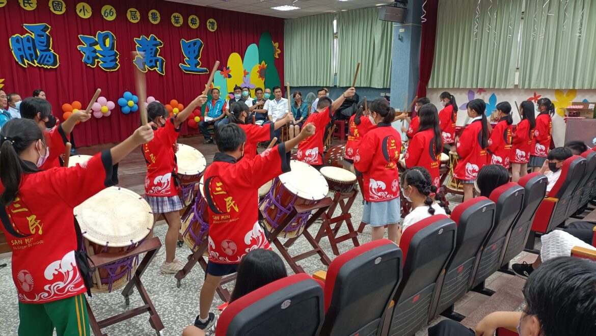 影音/打太鼓畢業　礁溪三民國小展現多元才藝實力
