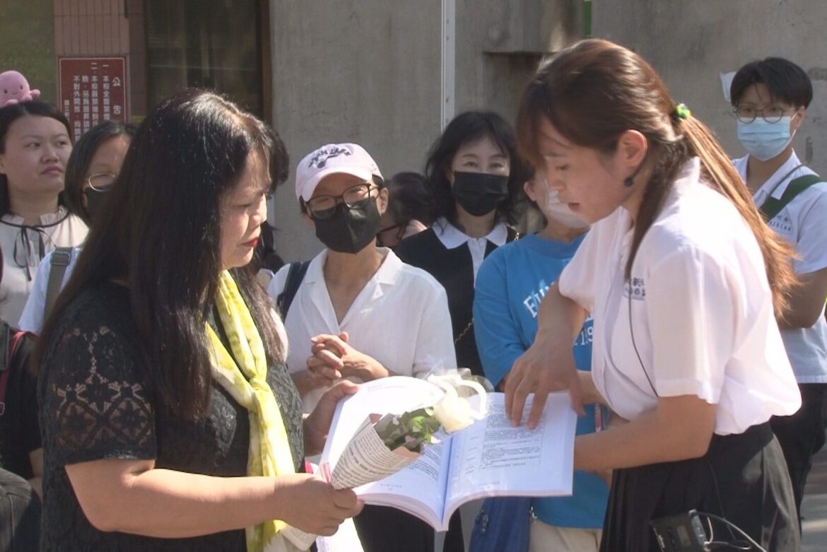 校友反對新竹女中改隸  校長接下連署書
