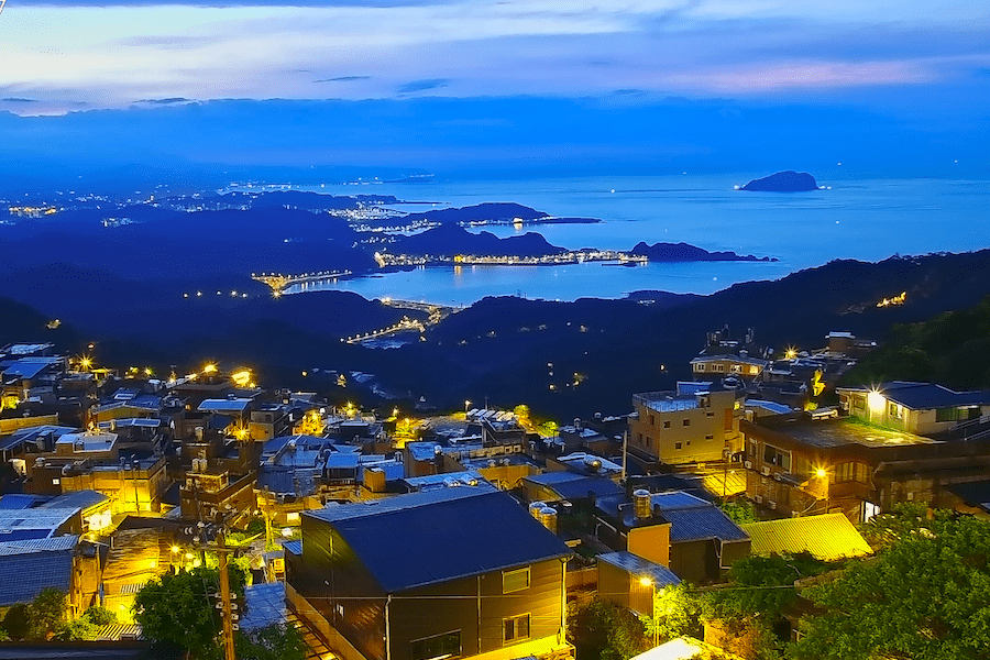 九份山城美景     全新即時影像魅力登場