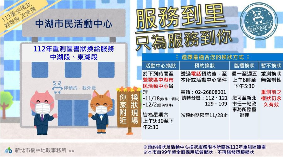 新北市樹林地政事務所為您的土地權益保駕護航