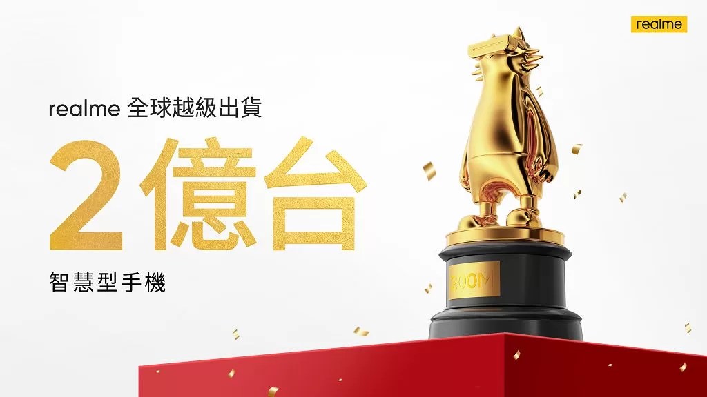 品牌創立 5 年全球出貨量突破 2 億台　realme 明年將持續擴大研發能量