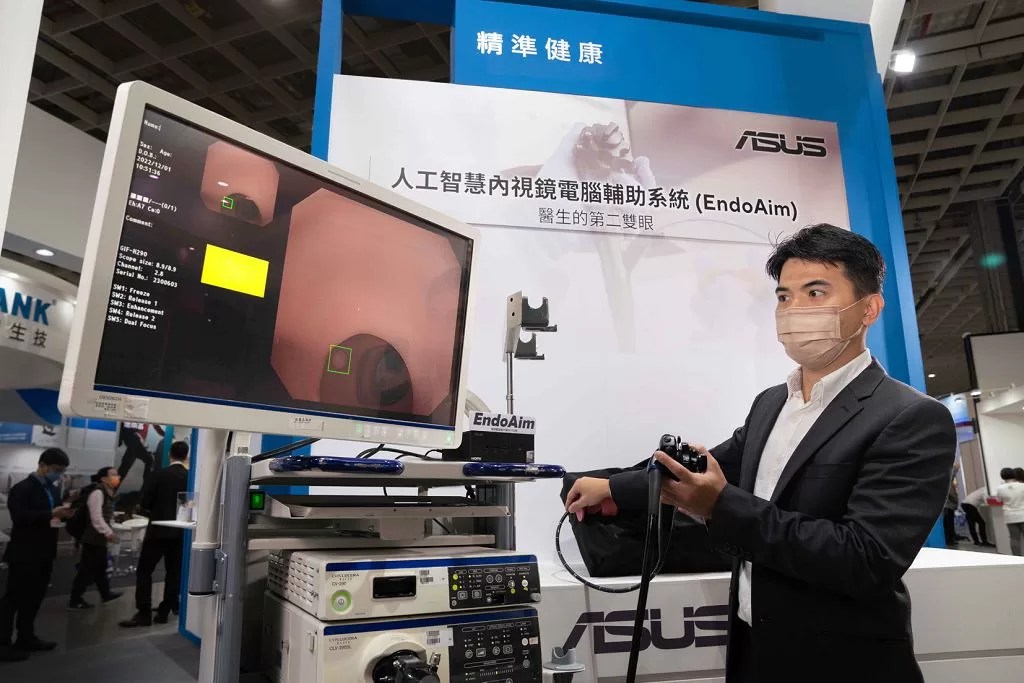華碩宣布 AI 內視鏡獲突破成果　新功能首創即時量測息肉
