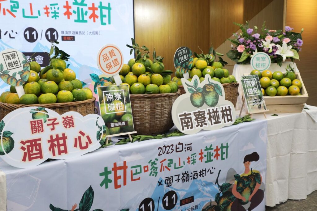白河柑巴嗲x關子嶺酒柑心活動11/11登場　採椪柑吃山產泡溫泉